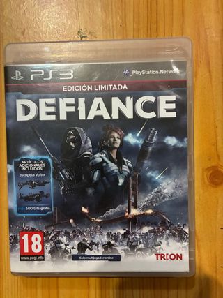 Defiance Edición Limitada PS3