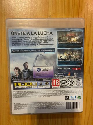 Defiance Edición Limitada PS3