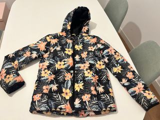 Abrigo Roxy niña estampado floral