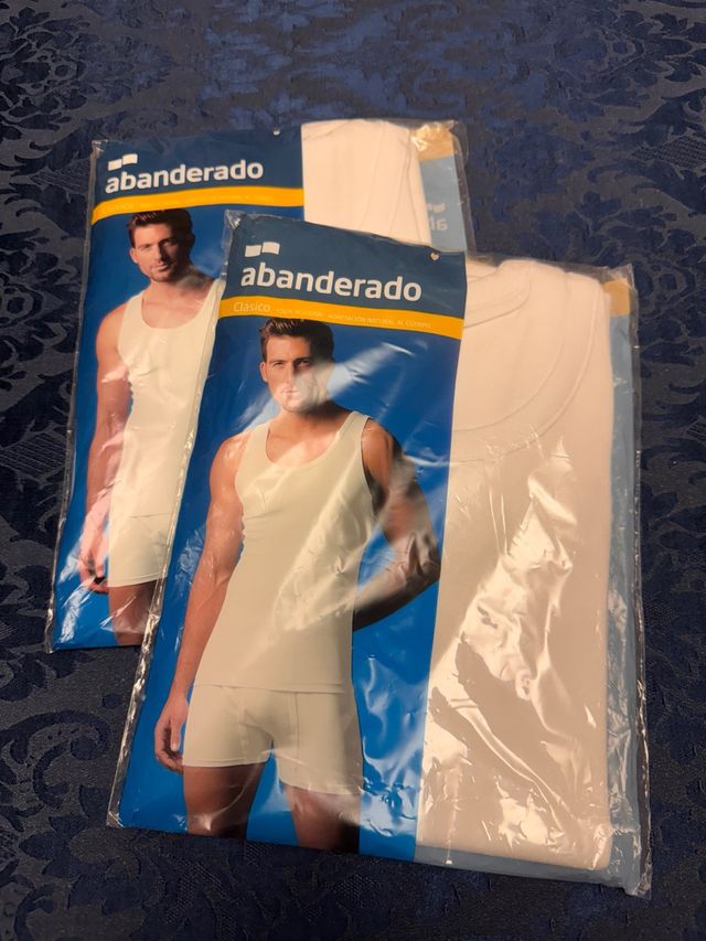 Camisetas Abanderado Blancas Talla M