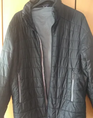 Chaqueta Parka Chico Negra 