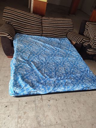 Sofá Cama + Butacón Reclinable