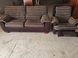 Sofá Cama + Butacón Reclinable