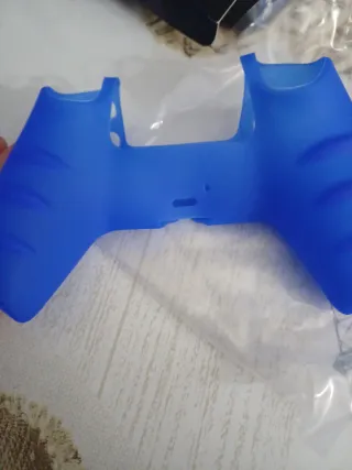 Funda Silicona Azul para Mando PS5