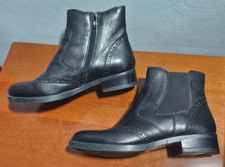 Stivaletti Vera Pelle Neri Donna 39