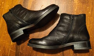 Stivaletti Vera Pelle Neri Donna 39
