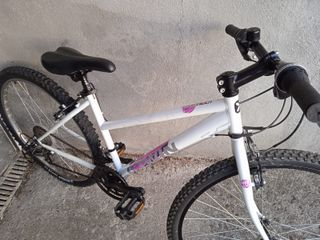 Bicicleta Rockrider 300 Blanca