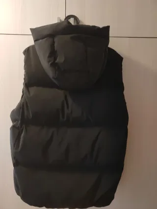 Chaleco acolchado Zara hombre negro