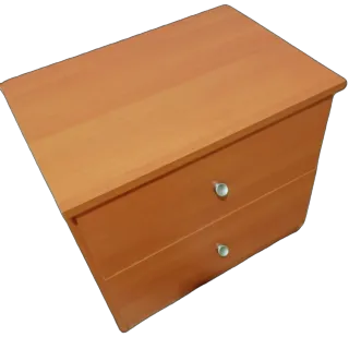 Mesita de noche cerezo