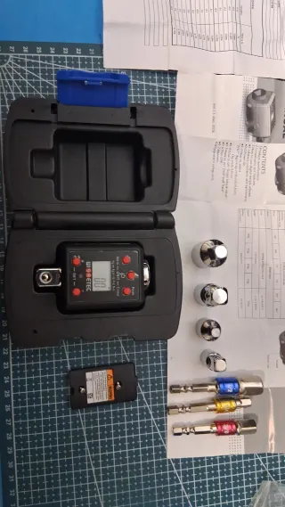 Llave dinamométrica digital WISBETEC