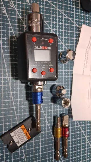 Llave dinamométrica digital WISBETEC