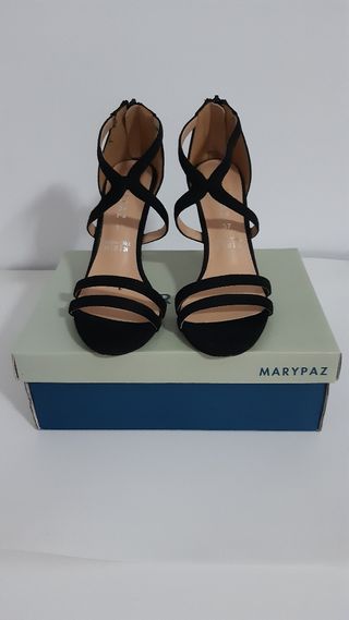 Zapatos de fiesta Marypaz negros talla 37