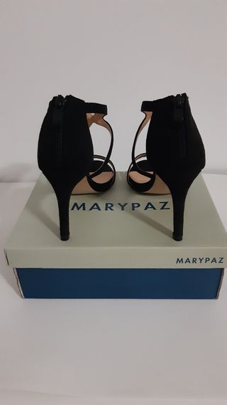 Zapatos de fiesta Marypaz negros talla 37