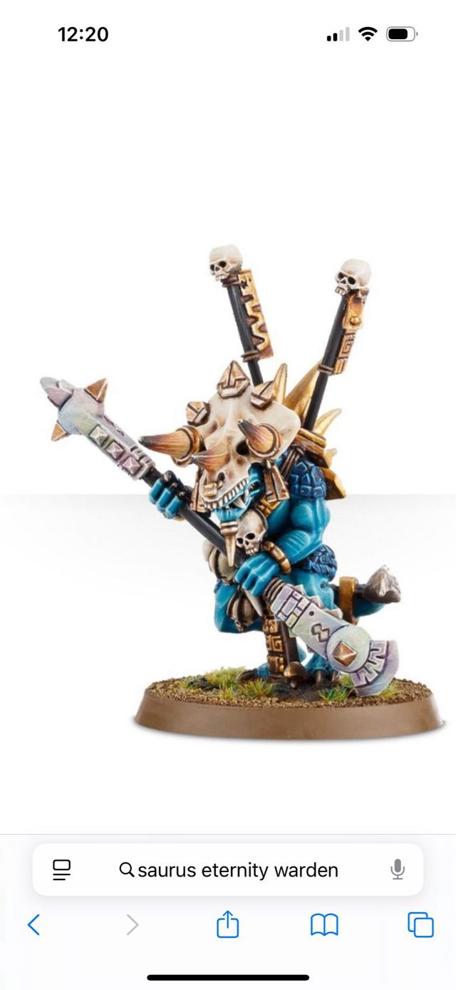 Serafono Warhammer Saurus Eternity Warden