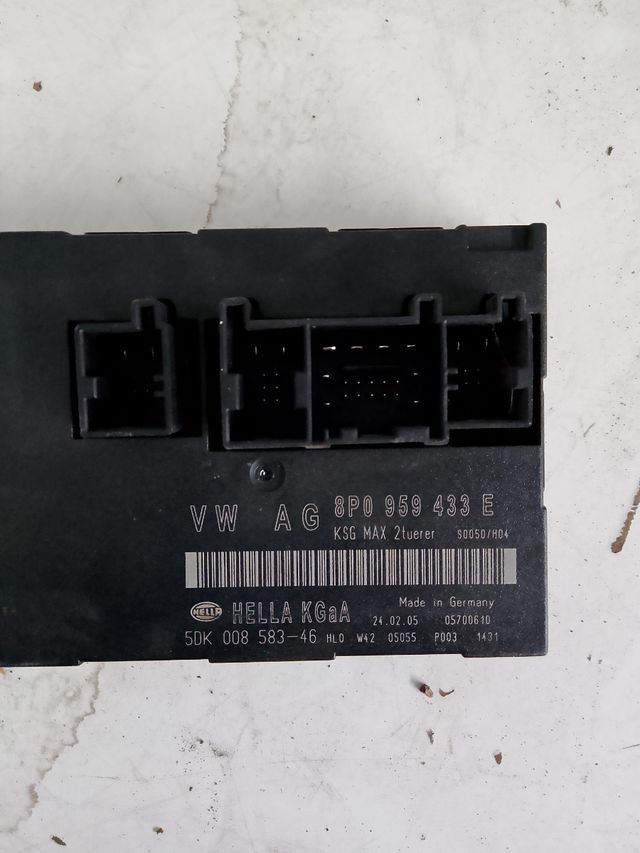 Centralitas Audi Caja Cambios y Módulo Comfort