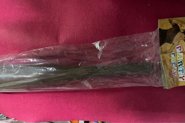 Bastón Cavernícola Plástico Marrón