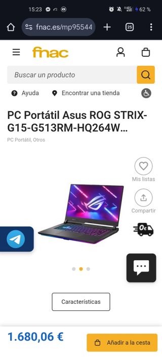 Portátil Gaming ASUS