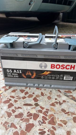 Batería Bosch S5 A11 12V 80Ah 800A