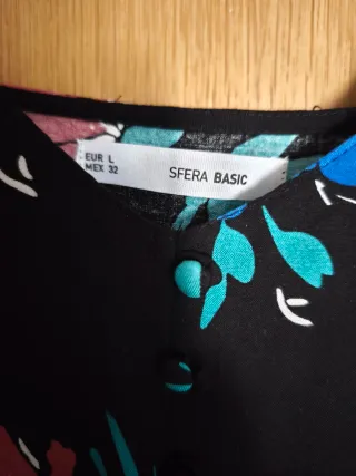 Vestido Sfera Basic Largo Talla L