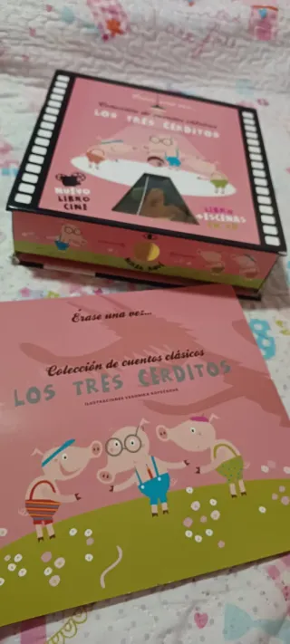 Los tres cerditos: LIBRO-CINE
