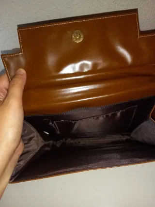 Bolso vintage marrón