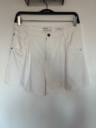 Bershka Shorts Blancos Talla M/38