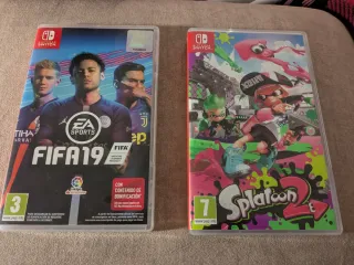 Splatoon 2 y FIFA 19 para Nintendo Switch