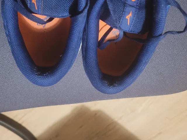 Zapatillas Mizuno Wave Skyrise 4 Azul Naranja