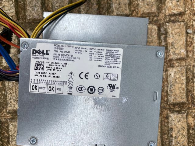 FPC15 Fuente PC Dell L255P-01 T164M