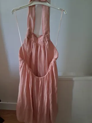 Vestido rosa Zara