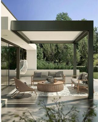 Pérgola exterior diseño