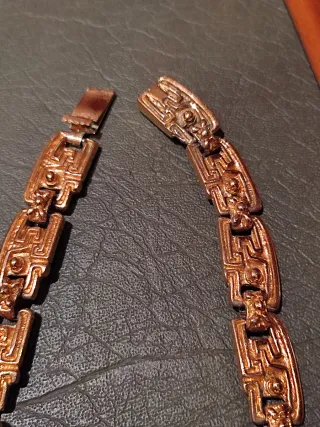 Collar Salvador Terán Cara Maya, México.