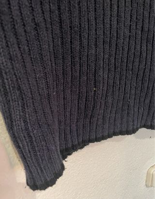 Jersey Lacoste Azul Media Cremallera