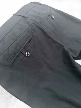 Pantalón clásico corte recto talla 46