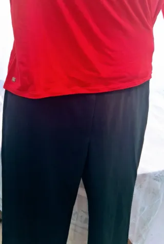 Pantalón clásico corte recto talla 46