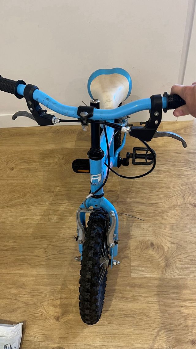 Bicicleta infantil Atractor azul