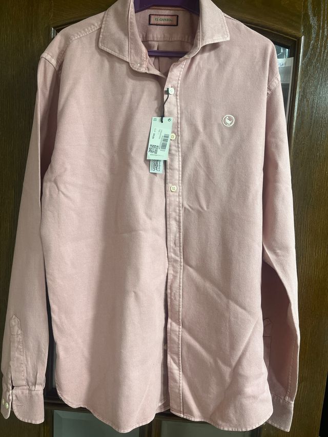 Camisa El Ganso Rosa Hombre