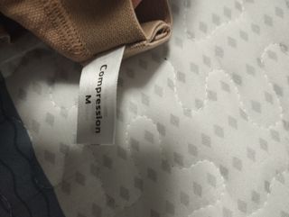 Leggings lipedema beige/marrón