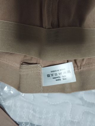 Leggings lipedema beige/marrón