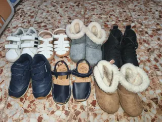Lote Zapatos Niños Adidas y Reebok