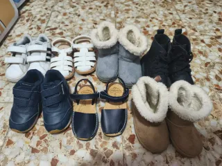 Lote Zapatos Niños Adidas y Reebok