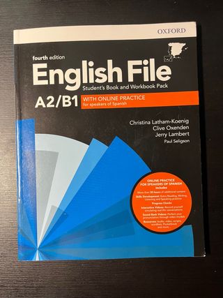 English File A2/b1 Fourth Edicion 
