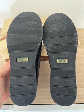 Mocassini donna pelle nera misura 40