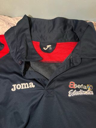 Polo Joma Baloncesto Estudiantes Azul/Rojo