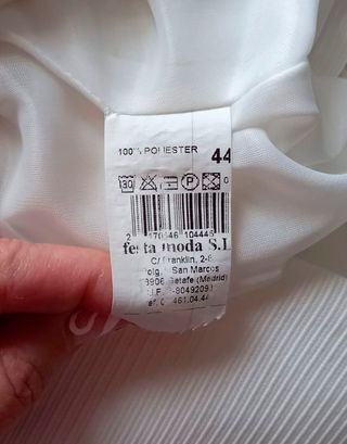 Blazer blanco elegante