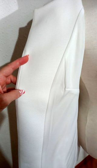 Blazer blanco elegante