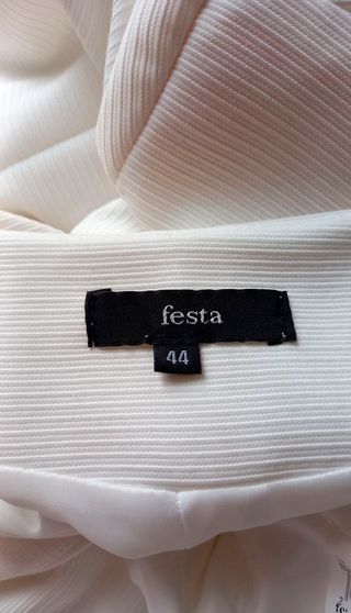 Blazer blanco elegante