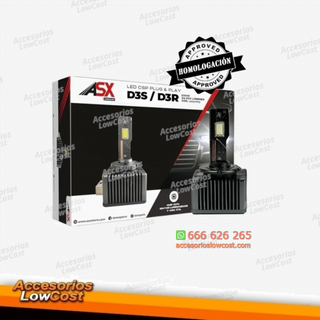 Bombilla ASX faro delantero LED D3S D3R