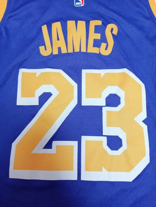 Camiseta NBA Los Ángeles Lakers 23 James Talla L