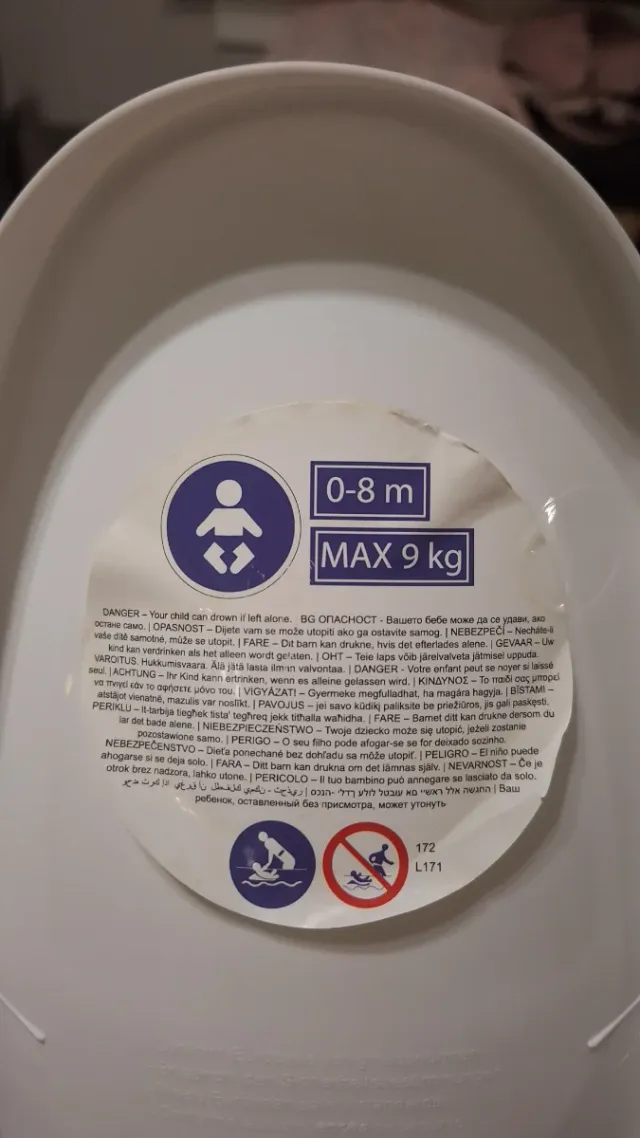 Asiento reductor bañera LUMA